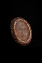 Wood and Pigment mask - Lega People, D.R.Congo CGM18 3