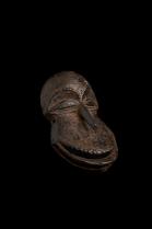 Chimpanzee mask - Mwisi Gwa Soo or Sokomoto maskette - Hemba People, D.R. Congo CGM3 - Sold 5