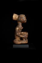 Seated Female Divination Figure, or Mboko - Luba People, D.R.Congo - CGM27 4