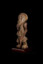 Ancestral Male Shrine Figure - Basikasingo, eastern Bembe or Buyu People, D. R. Congo - CGM24  1