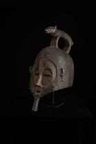 Helmet Mask ( Hemba) - Suku People, D.R. Congo - CGM35 1
