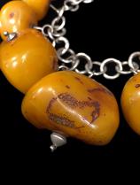 Tibetan Amber Necklace (HM204) - Sold 2