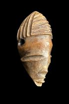 Set of 3 Carved Wooden Amulets - D.R. Congo - On Reserve 3