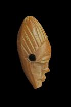 Set of 3 Carved Wooden Amulets - D.R. Congo - On Reserve 7