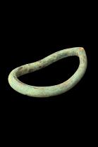 Set of 8 Ancient Copper Alloy Anklets/Currency - Lobi, Bobo and Fra Fro People, Southern Burkina Faso, and Northern Ghana 4