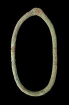 Set of 8 Ancient Copper Alloy Anklets/Currency - Lobi, Bobo and Fra Fro People, Southern Burkina Faso, and Northern Ghana 10