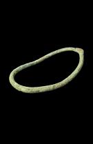 Set of 8 Ancient Copper Alloy Anklets/Currency - Lobi, Bobo and Fra Fro People, Southern Burkina Faso, and Northern Ghana 11