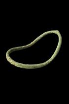 Set of 8 Ancient Copper Alloy Anklets/Currency - Lobi, Bobo and Fra Fro People, Southern Burkina Faso, and Northern Ghana 15