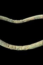 Set of 8 Ancient Copper Alloy Anklets/Currency - Lobi, Bobo and Fra Fro People, Southern Burkina Faso, and Northern Ghana 16