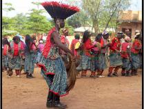 Feathered Ju Ju Hat - Bamileke people, Cameroon (#7294) - Sold 6