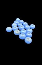 17 Blue Glass Beads 1