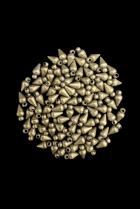 Antique Brass Pointed/Spike Beads - India