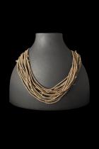 15 strands of Copper Heishi Beads - Ethiopia 1