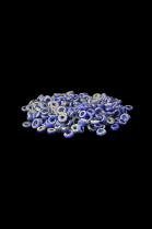 Cobalt Blue Annular Wound Beads - Dogon People, Mali 1