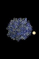 Cobalt Blue Annular Wound Beads - Dogon People, Mali 2