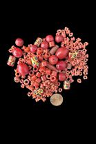 Mix of Red Glass Beads 1