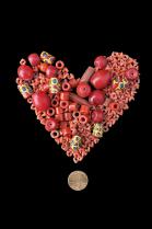 Mix of Red Glass Beads 3