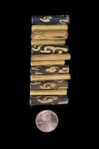 12 Natural Reed Beads 2