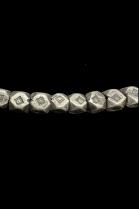 95 Tuareg Silver Cornerless Cube Beads 5