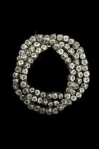 95 Tuareg Silver Cornerless Cube Beads 6