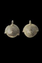 2 Bronze Diviners Bells - Lobi People, Burkina Faso 3