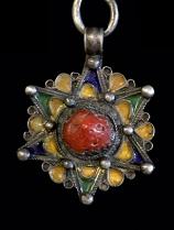 'Tabzimt' Pectoral Pendant - Kabyle/Berber People, Northern Algeria - BR176 3