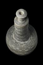 Vintage ChoCho Milk Container Basket on Custom Stand - Borana People, Ethiopia 5