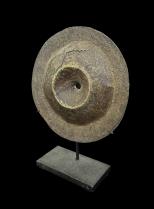 Brass and Copper Metal Disc for Hat - Ekonda People, D.R. Congo 1