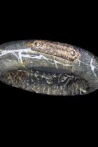 Antique Stone Tribal Elbow War Bracelet called Iwuki - Tuareg People, Nomads of the Sahel 4