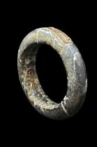 Antique Stone Tribal Elbow War Bracelet called Iwuki - Tuareg People, Nomads of the Sahel 6