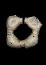 4 Corner Bell Currency Bracelet - West Africa 2