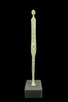 Elegant Tall Bronze Figure - West Africa