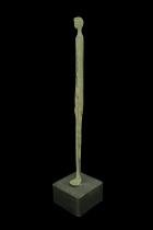 Elegant Tall Bronze Figure - West Africa 1