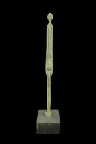Elegant Tall Bronze Figure - West Africa 3