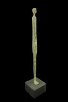 Elegant Tall Bronze Figure - West Africa 5
