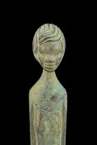 Elegant Tall Bronze Figure - West Africa 6