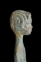 Elegant Tall Bronze Figure - West Africa 7