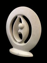 'Circle of Love' Soapstone - Kenya  2