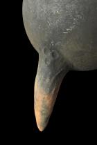 Terracotta Tripod Cooking Vessel - Mafa/Matakam or Chamba People - Kapsiki Mountains bordering Cameroon/Nigeria 4