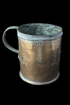 18TH-Century Engraved French Copper Beer Pitcher 4