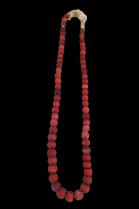 Cornaline d'Aleppo Venetian Trade Bead Necklace (Strand of Beads)