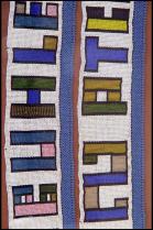 Mounted Beaded Blanket Panels (NGURARA)- Ndebele People, South Africa (1320) 1