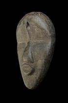 Passport Mask or ma go (small head) with Carrying Case - Dan People, Liberia/Ivory Coast - Sold 2