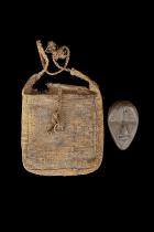 Passport Mask or ma go (small head) with Carrying Case - Dan People, Liberia/Ivory Coast - Sold