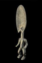 Figurative Wooden Spoon - Dan People, Liberia/Ivory Coast