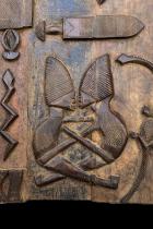 Decorative Carved Door - Yoruba People, Nigeria 3