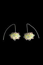 Lampwork Glass Bead Earrings