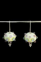 Lampwork Glass Bead Earrings 1