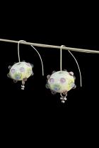 Lampwork Glass Bead Earrings 2