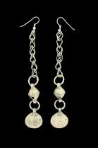 Vintage Ethnographic  Chain Earrings  1